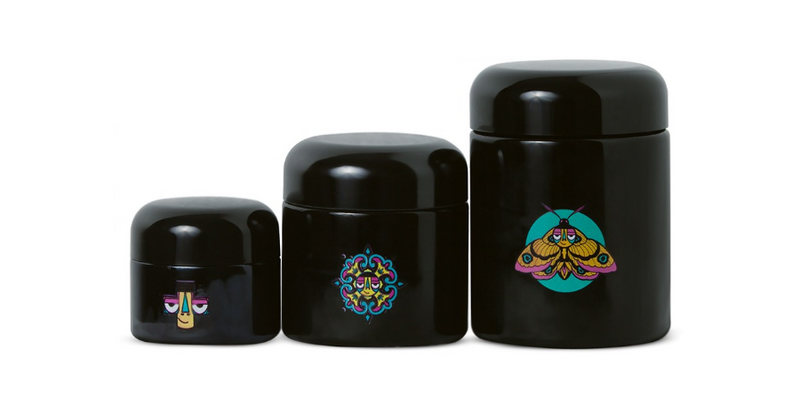 Pote Hermético de Vidro UV Antiodor