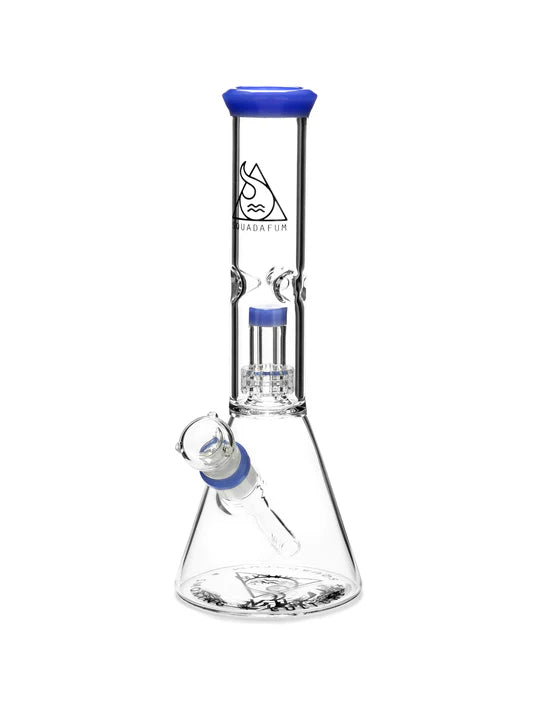 Glass Ice Bong Percolator Squadafum