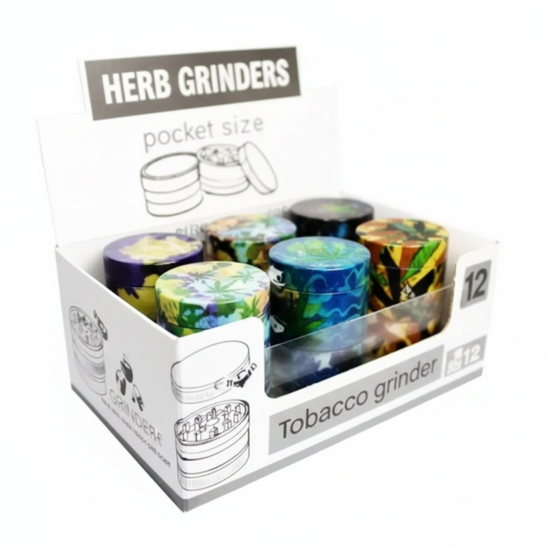 Dichavador 4 Partes de Zinco 40mm