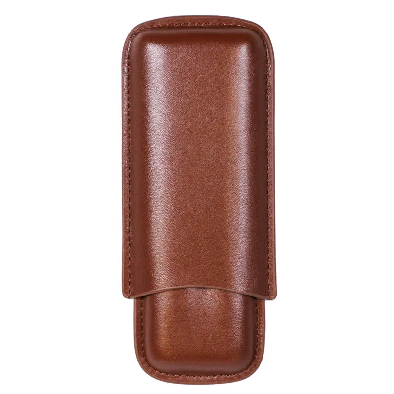 Porta Charutos Duplo de Couro HIT