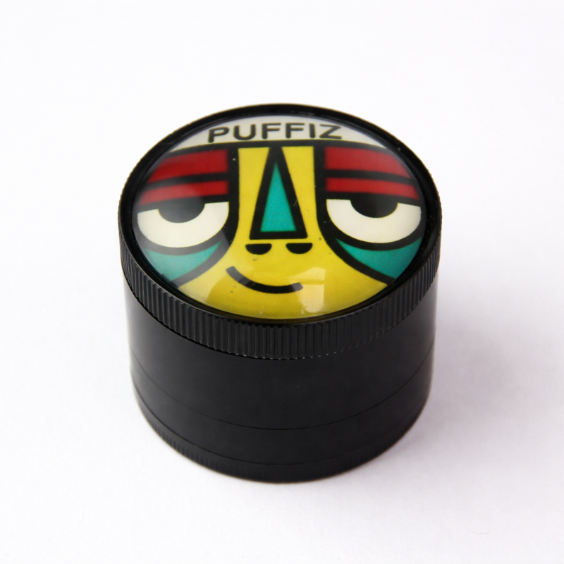 Dichavador de Metal com Acrílico 4 Partes Puffiz